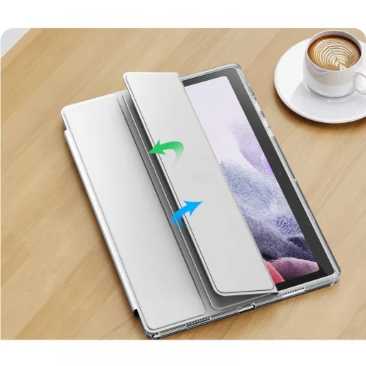 Samsung Tab A8 10.5 X200 / X205 Infiland Rugged Crystal Tok ezüst - 5