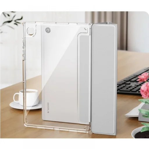 Samsung Tab A8 10.5 X200 / X205 Infiland Rugged Crystal Tok ezüst - 2