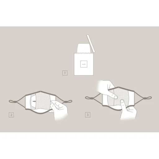 Moshi OmniGuard maszk, fekete (M méret) - 7