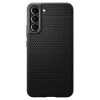 Samsung Galaxy S22 Spigen Liquid Air flexibilis TPU gél tok matt fekete - 5