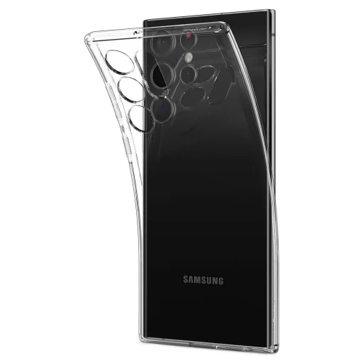 Samsung Galaxy S22 Ultra Spigen Liquid Crystal tok Crystal Clear - 12