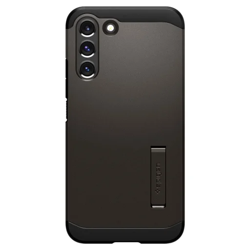 Samsung Galaxy S22 Spigen Tough Armor tok kihajtható támasszal gunmetal (ACS03992) - 11