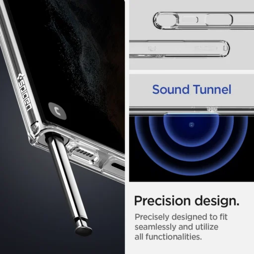 Samsung Galaxy S22 Ultra Spigen Ultra Hybrid tok Crystal Clear (ACS03918) - 8