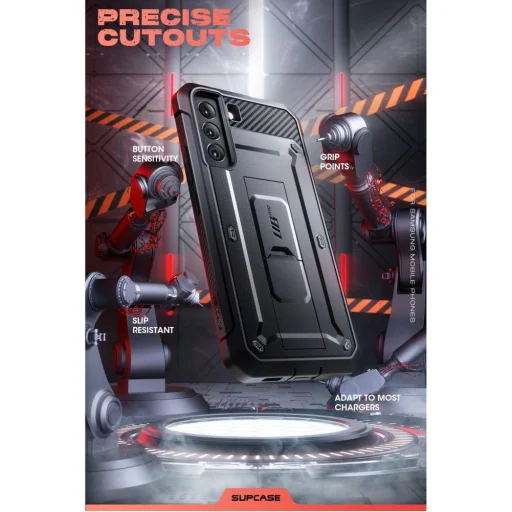 Samsung Galaxy S22 Supcase Unicorn Beetle Pro tok fekete - 6