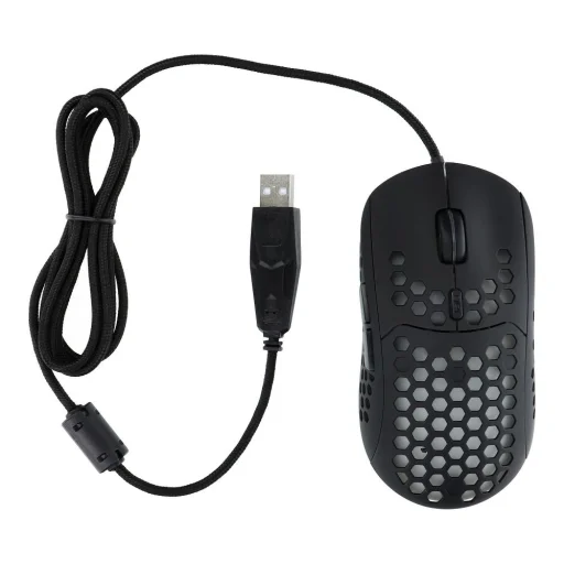 Art ultrakönnyű optikai egér 6400DPI USB RGB - 7