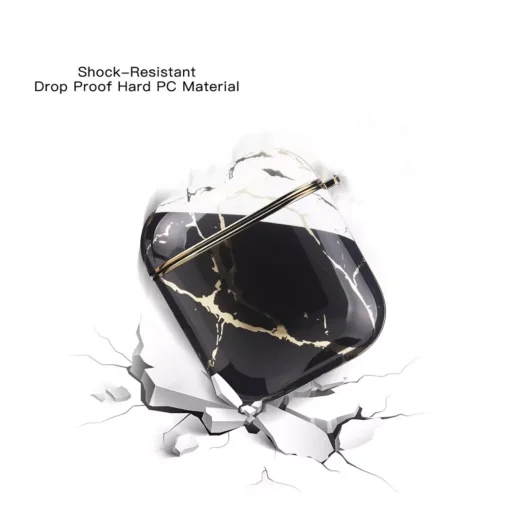 AirPods 1/2 márvány mintás tok Alphajack (CM16) - 2