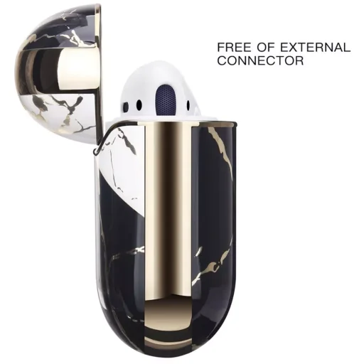 AirPods 1/2 márvány mintás tok Alphajack (CM16) - 4