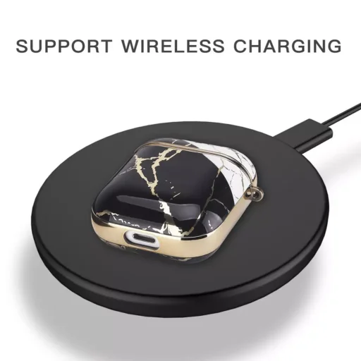 AirPods 1/2 márvány mintás tok Alphajack (CM16) - 3