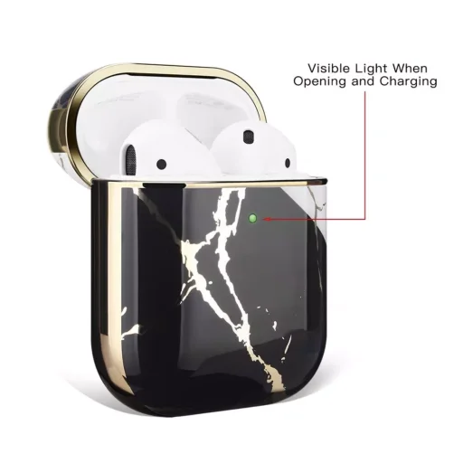 AirPods 1/2 márvány mintás tok Alphajack (CM16) - 6