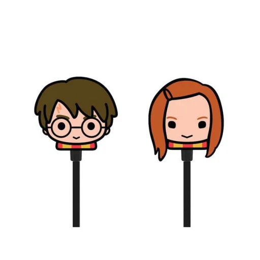 Harry Potter Vezetékes Fülhallgató Gyerekeknek Több Színű 3.5mm jack - 1