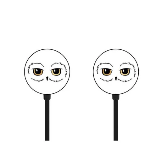 Harry Potter - Hedwig Vezetékes Fülhallgató Gyerekeknek Több Színű 3.5mm jack - 1