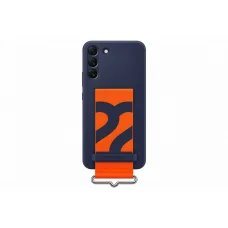 Samsung Galaxy S22 Plus Samsung szilikon gyári tok pánttal tengerészkék