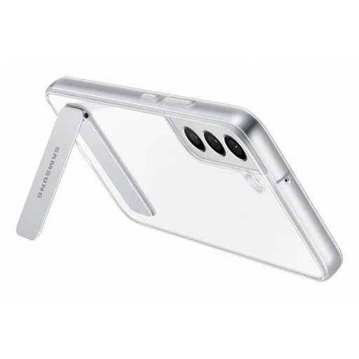 Samsung Galaxy S22 Plus EF-JS906CTE Clear Standing gyári védőtok támasszal átlátszó - 4