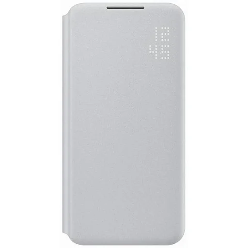 Samsung Galaxy S22 Plus Samsung LED View gyári fliptok LED fény kijelzéssel világos szürke (EF-NS906PJE) - 1