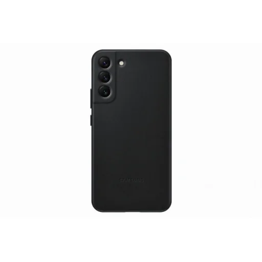 Samsung Galaxy S22 Plus EF-VS906LBE gyári bőr tok fekete - 1