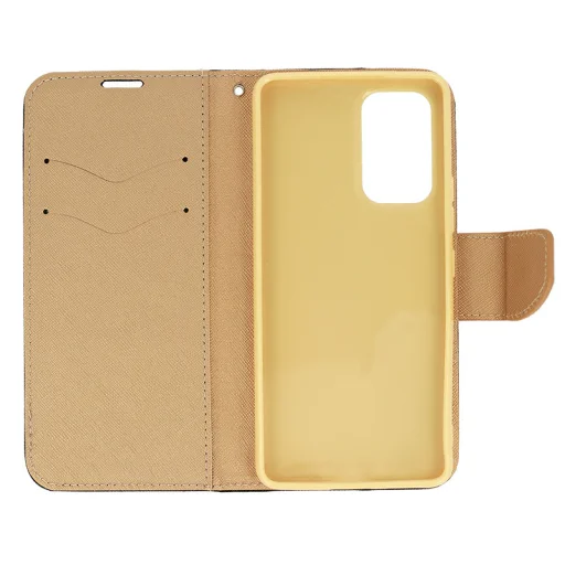 Samsung Galaxy A73 5G Telone Fancy fliptok fekete/arany - 2