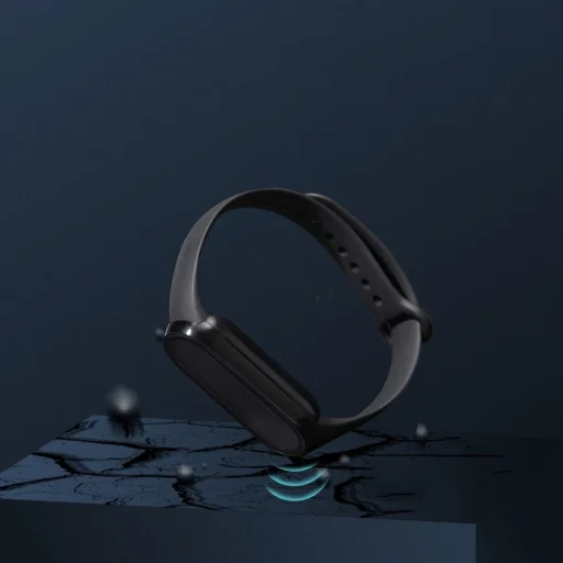 Xiaomi Mi Band 3 / 4 / 5 / 6 / 6 NFC Tech-Protect Defense360 tok és üvegfólia fekete - 6