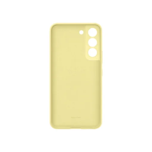 Samsung Galaxy S22 Plus Gyári Szilikon tok citromsárga (EF-PS906TYE) - 2