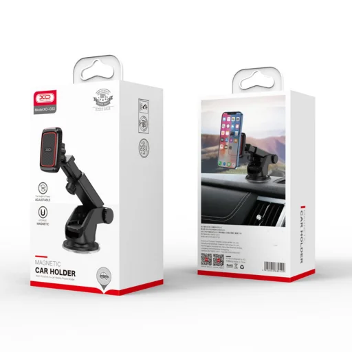 XO C83 autós mágneses telefontartó fekete - 5