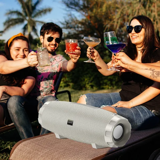 Borofone BR14 Coolant Bluetooth hangszóró szürke - 5