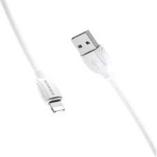 Borofone BX19 Benefit USB - Lightning kábel 2.4A 1m fehér