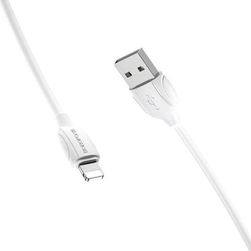 Borofone BX19 Benefit USB - Lightning kábel 2.4A 1m fehér - 1