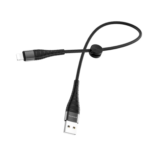 Borofone BX32 Munificent - USB - Lightning kábel 5A 0,.25m fekete - 2