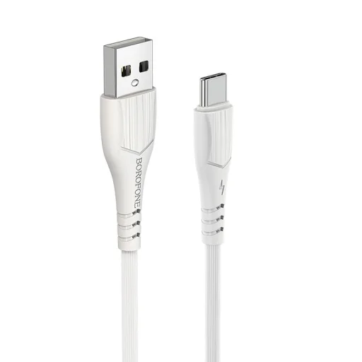 Borofone BX37 Wieldy USB - USB Type-C kábel 1m fehér - 1