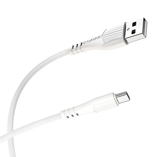 Borofone BX37 Wieldy USB - USB Type-C kábel 1m fehér - 3