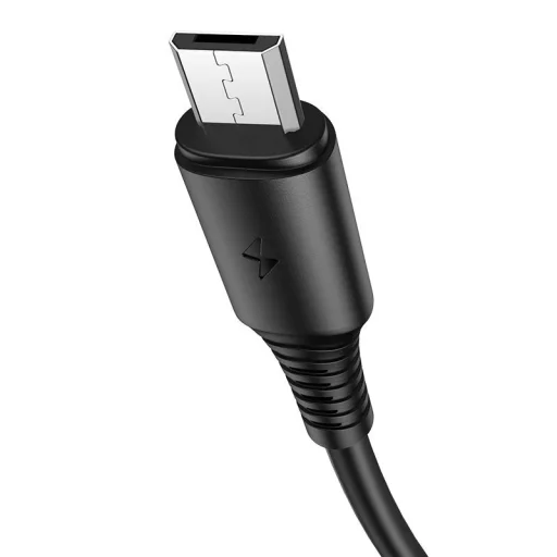 Borofone BX47 Coolway USB - Micro USB 2.4A kábel 1m fekete - 5