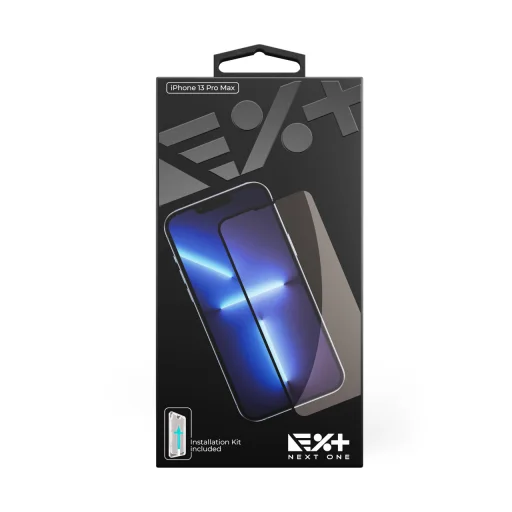 iPhone 13 Pro Max/14 Plus Next One Screen Protector All-rounder kijelzővédő üvegfólia fekete kerettel (IPH-6.7-2021-ALR) - 9