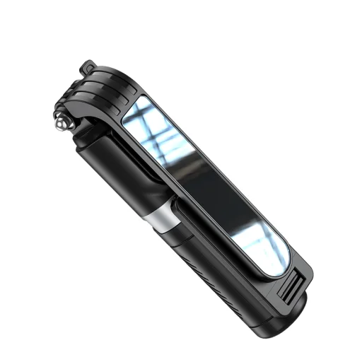 Borofone BY9 Streamer Selfie bot és tripod bluetooth távirányítóval fekete - 7