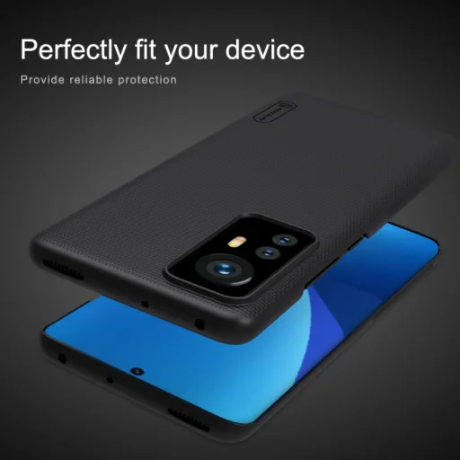 Xiaomi 12 Nillkin Super Frosted Pro tok fekete - 6