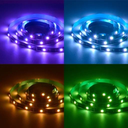 Sonoff L2 - 5 m Lite RGB LED szalag 300 lm eWeLink + távirányító + tápegység (iOS, Android APP) - 6