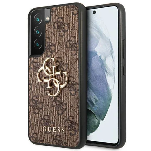 Samsung Galaxy S22 Guess GUHCS22S4GMGBR 4G Big Metal Logo tok barna - 1