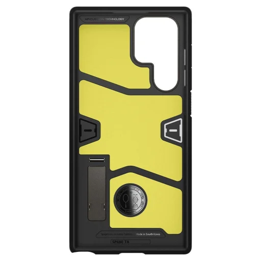 Samsung Galaxy S22 Ultra Spigen Tough Armor tok kihajtható támasszal gunmetal (ACS03923) - 15