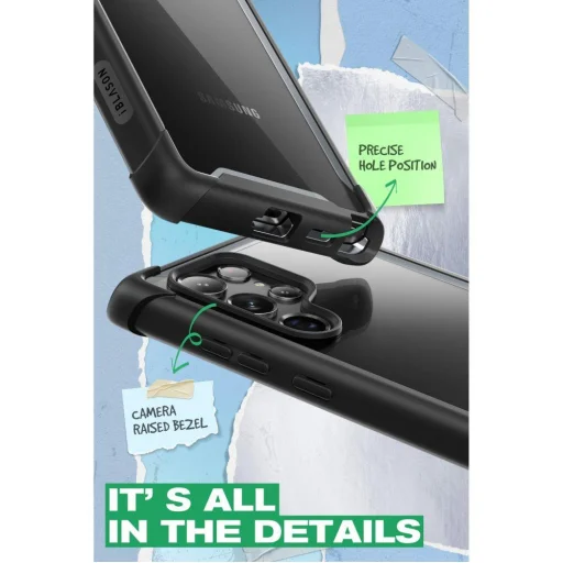 Samsung Galaxy S22 Ultra Supcase IBLSN Ares tok ütésálló fekete - 6