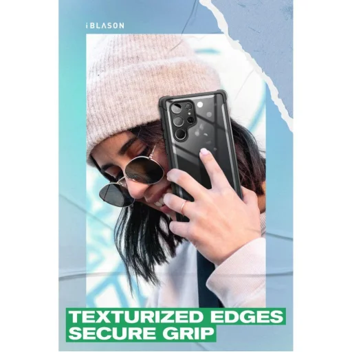 Samsung Galaxy S22 Ultra Supcase IBLSN Ares tok ütésálló fekete - 8