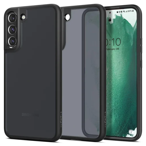 Samsung Galaxy S22 Plus Spigen Ultra Hybrid tok frost fekete - 1