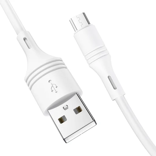 Borofone BX43 Cooljoy USB - micro USB 2.4A kábel 1m fehér - 4