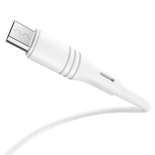 Borofone BX43 Cooljoy USB - micro USB 2.4A kábel 1m fehér - 5