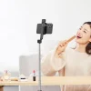 Borofone Magic Fill Light BY8 Selfie bot és tripod bluetooth távirányítóval fekete thumbnail