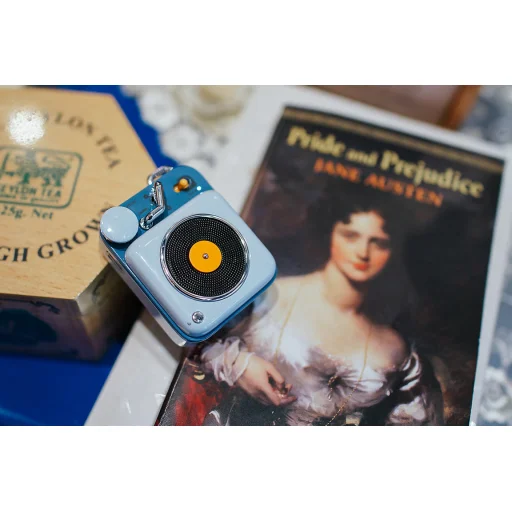 Muzen Button Mini Bluetooth hangszóró kék - 7