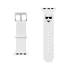 Apple Watch 38/ 40/ 41mm Karl Lagerfeld KLAWMSLCW Choupette Head óraszíj fehér (KLAWMSLCW) thumbnail