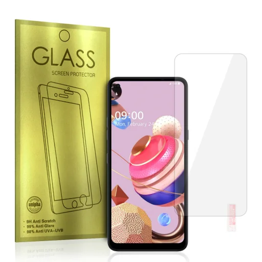 LG K51S Glass Gold kijelzővédő üvegfólia - 1