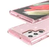 Samsung Galaxy S22 Ultra TPU áttetsző shining tok rose gold Alphajack thumbnail