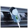 USAMS CD170 Mágneses autós telefontartó szellőzőre, vezeték nélküli 15W töltéssel szürke Magsafe thumbnail