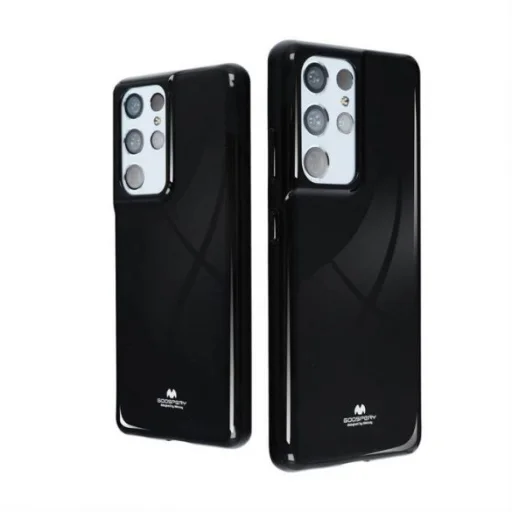 Samsung Galaxy S22 Mercury Jelly szilikon tok fekete - 1