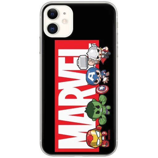 iPhone 13 Pro Max Marvel logós tok fekete - 1