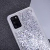 Samsung Galaxy S22 Plus Liquid Sparkle folyékony flitteres tok ezüst thumbnail